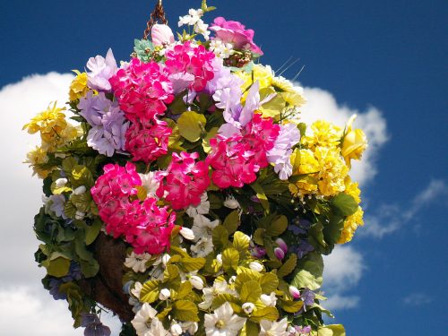 Bright Flower Basket