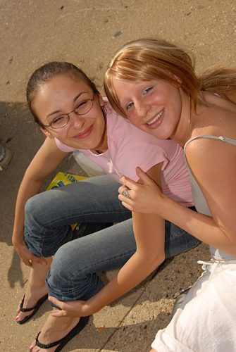 Girls Posing for Me