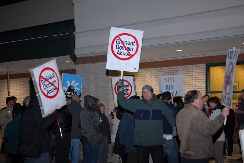 Protesting Eminent Domain