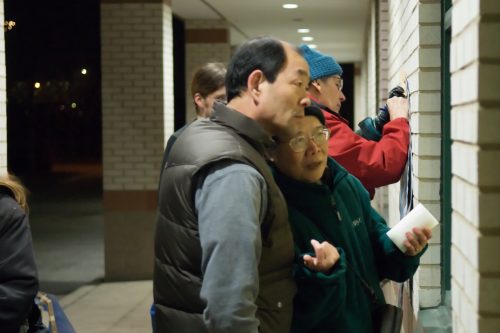 Su-Chuan Hsu (in green), Owner of International Plaza
