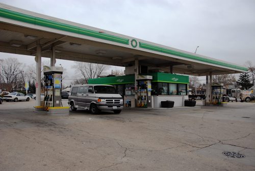 Corner BP Gas Station