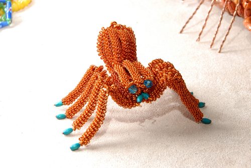 Coiled-Copper Tarantula