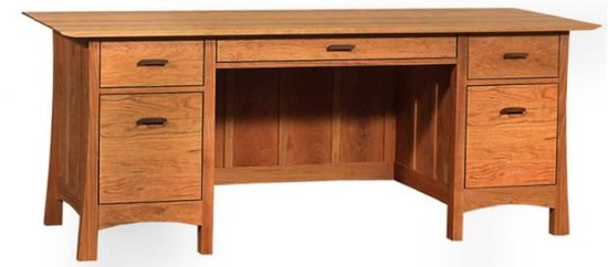Contemporary Craftsman Executive Desk