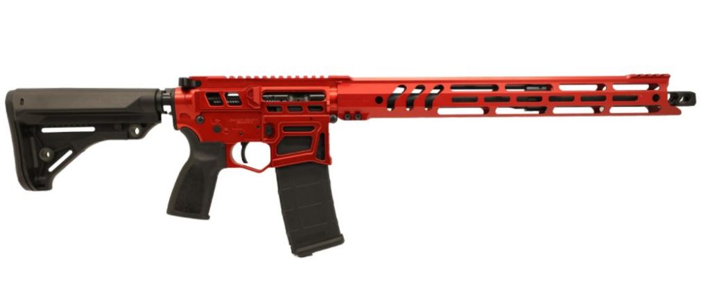 Lead Star Arms Barrage AR-15 Skeletonized, Red