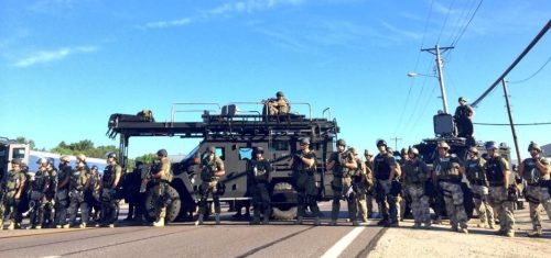 Heavily Armed Crowd Control